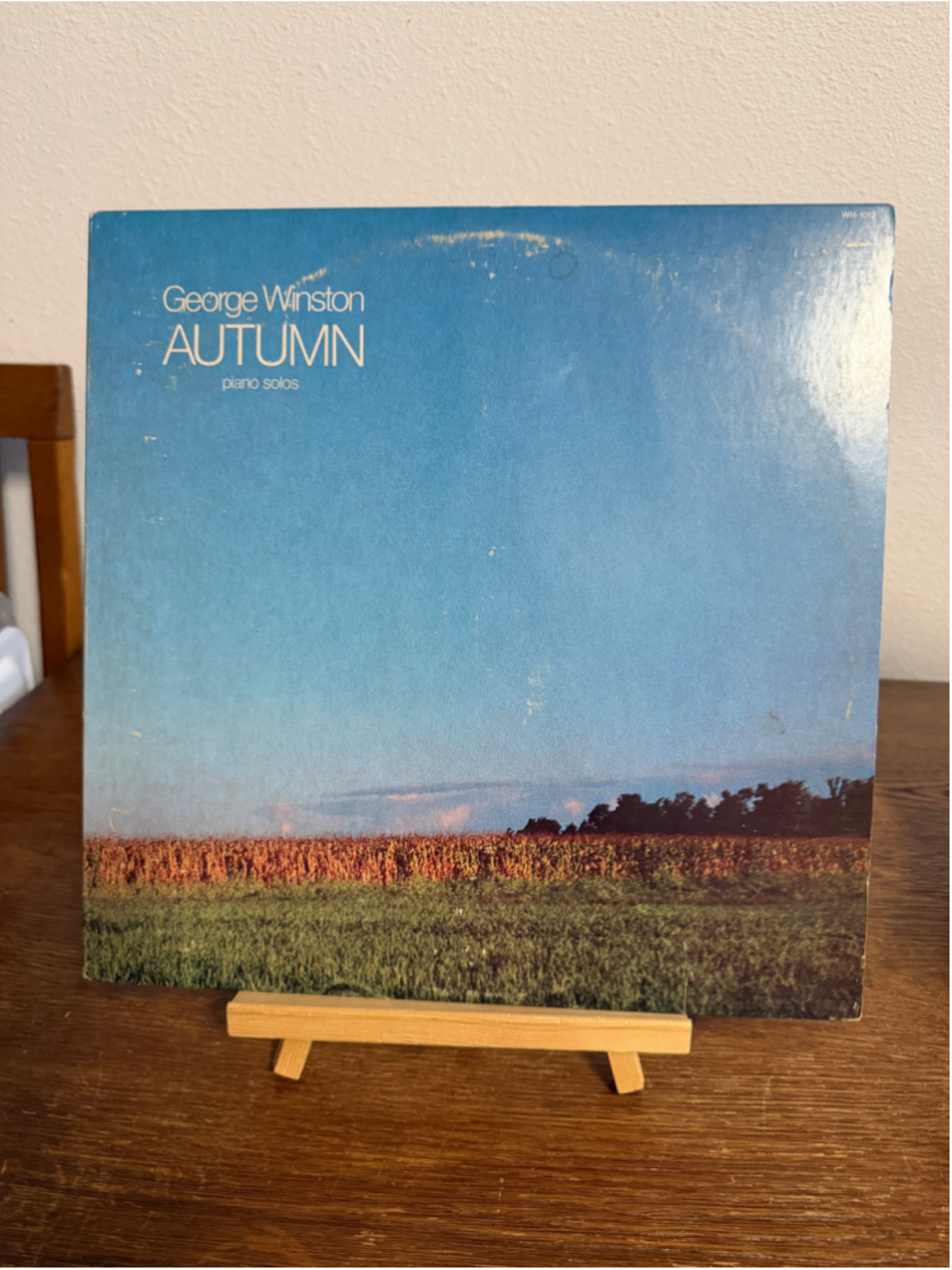 George Winston Autumn LP Windham Hill WH-1012 1980 Original Piano Solos -MF
